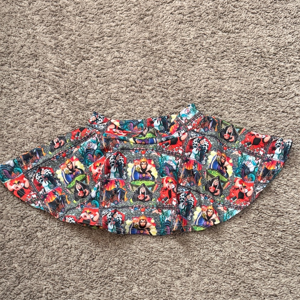 Disney Villians Kids skort 2/3t